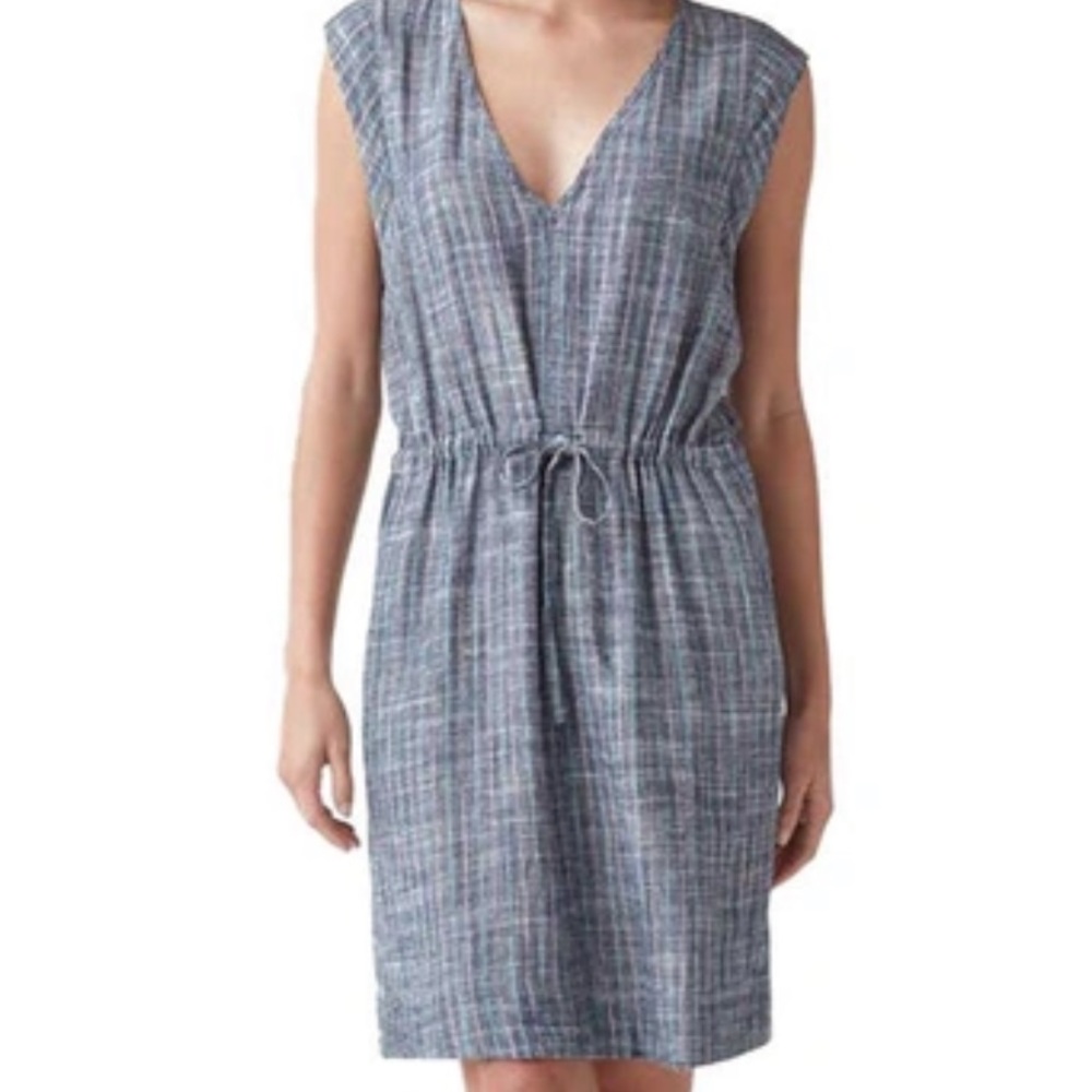 Splendid Waverly Stripe Drawstring Dress NWT medium